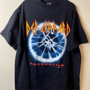 VTG DEF LEPPARD | 1992 Adrenalize Tour Tee XL